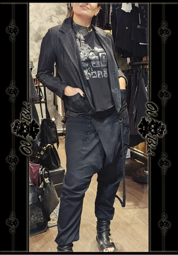 CHAQUETA RAYAS BOLSILLOS