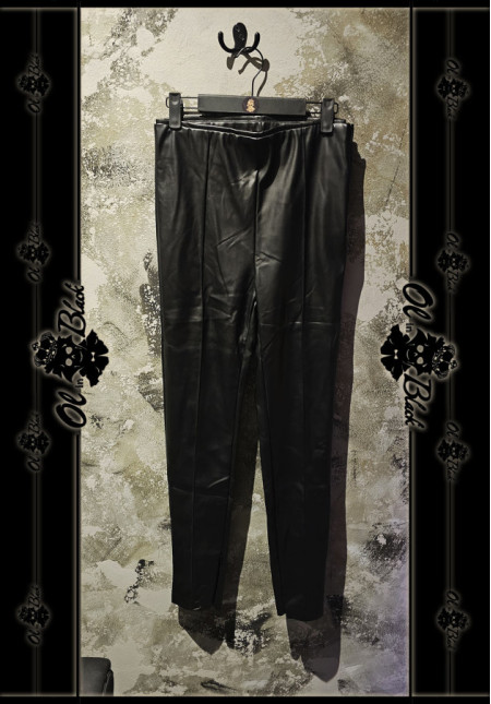 PANTALON ACAMPANADO POLIPIEL