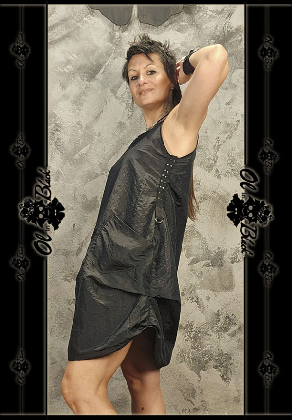VESTIDO MIDI DRAPEADO