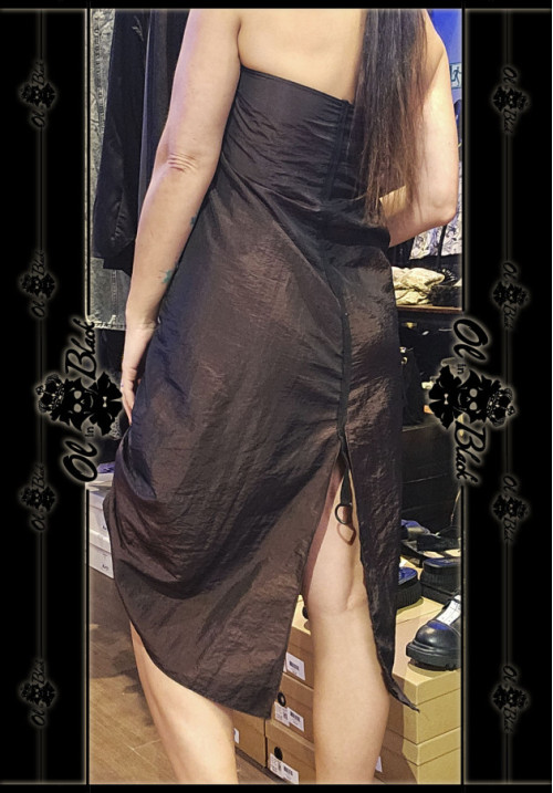 VESTIDO ROMÁNTICO CHOCOLATE
