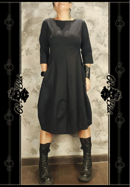 VESTIDO DE ALGODON, MEDIA MANGA Y CUELLO REDONDO VESTIDO DE ALGODON, MEDIA MANGA Y CUELLO REDONDO