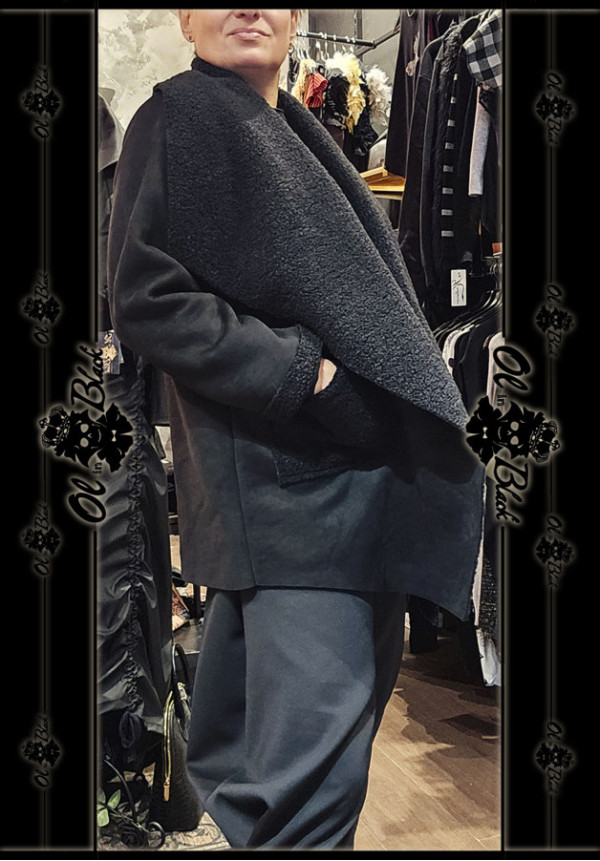 ABRIGO POLIPIEL Y BORREGUITO