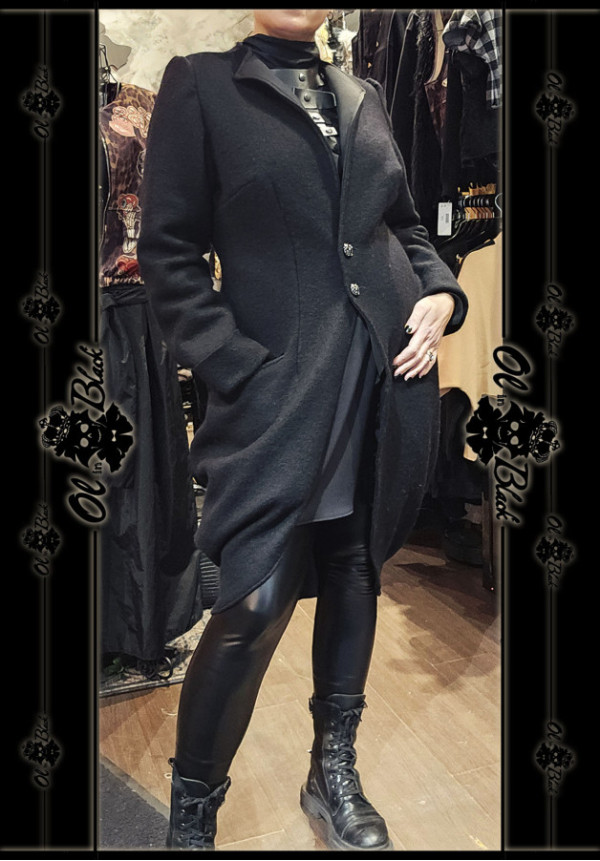 ABRIGO DE PAÑO LANA PURA