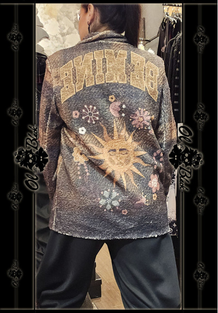 BLAZER ESTAMPADO BOUCLÉ TU