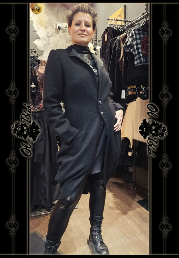 ABRIGO DE PAÑO LANA PURA