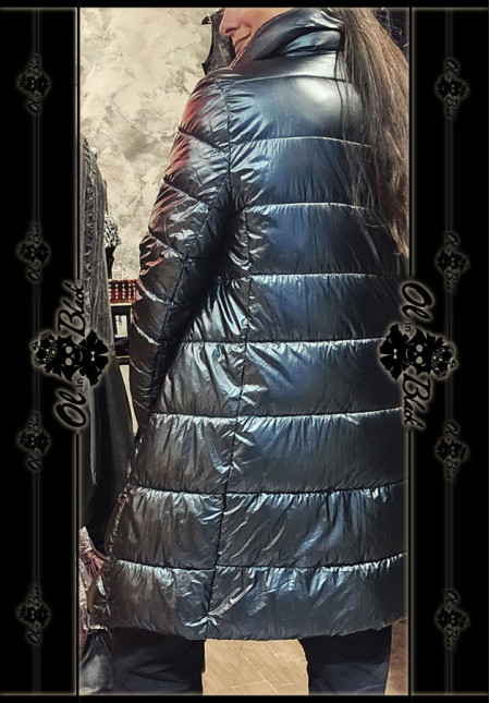 PLUMIFERO VERDE AZULADO CON BOLSILLOS PLUMIFERO VERDE AZULADO CON BOLSILLOS