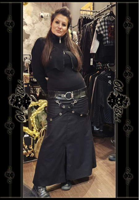 FALDA LARGA ALGODÓN