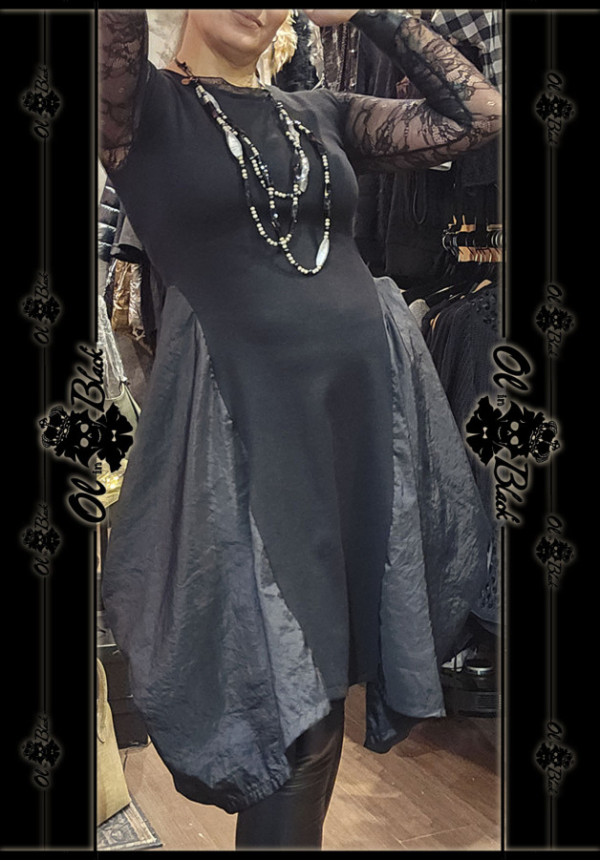 VESTIDO MIDI SIN MANGAS TEXTURAS