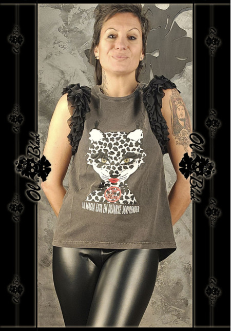 CAMISETA LEOPARDA