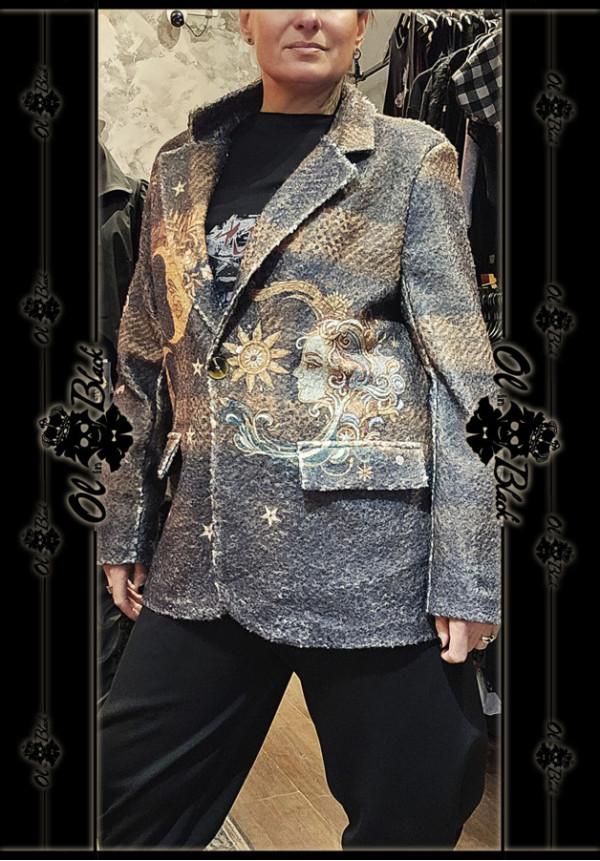 BLAZER ESTAMPADO BOUCLÉ TU