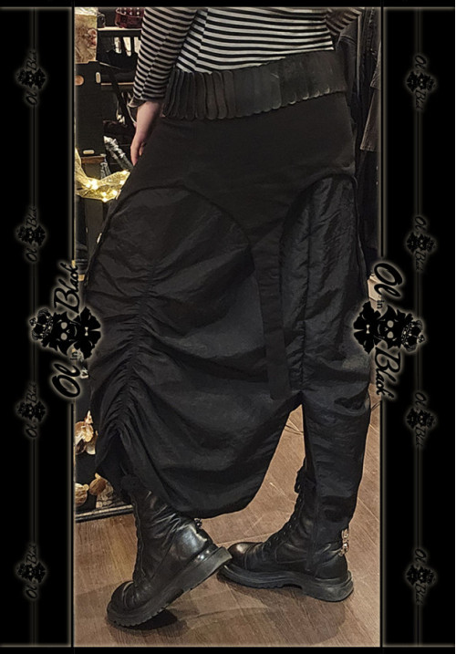 FALDA LARGA DRAP OJALES