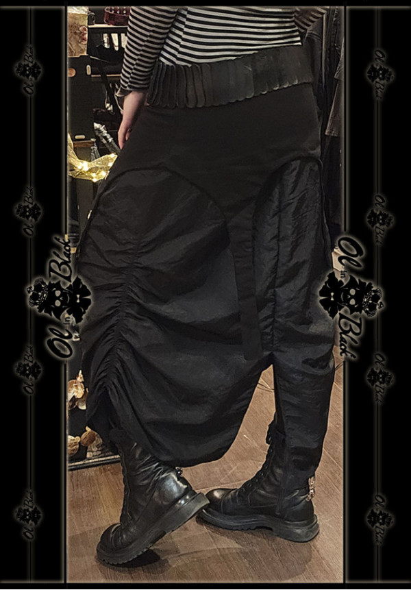 FALDA LARGA DRAP OJALES