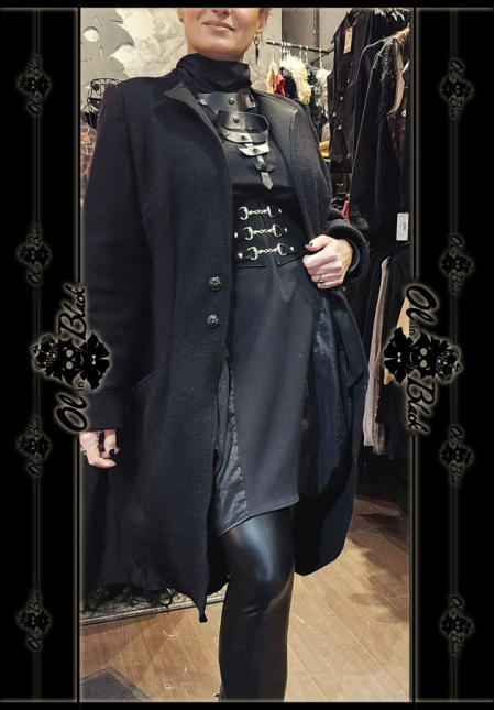 ABRIGO DE PAÑO LANA PURA