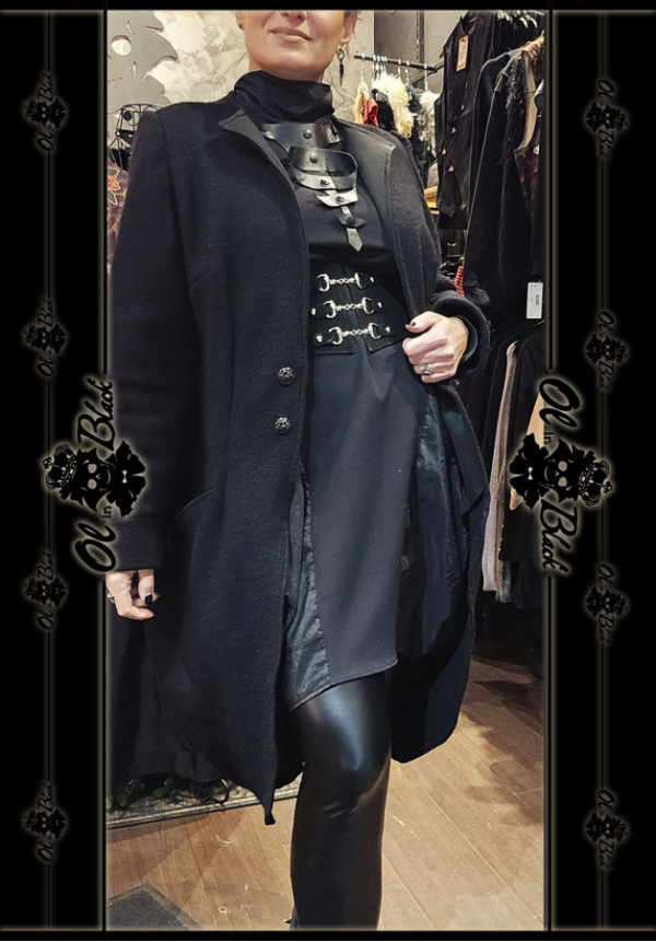 ABRIGO DE PAÑO LANA PURA