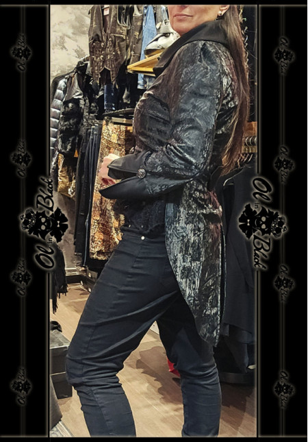 LEVITA FROCK-COAT ESTAMPADO