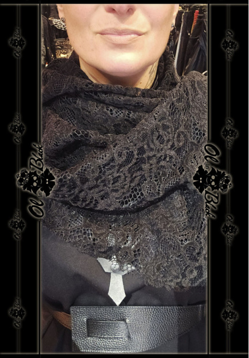 BUFANDA ENCAJE