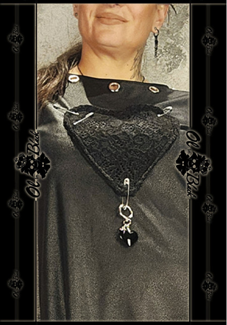 VESTIDO CORAZÓN ENCAJE IMPERDIBLE