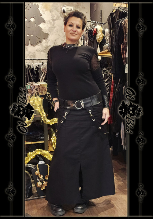 FALDA LARGA ALGODÓN