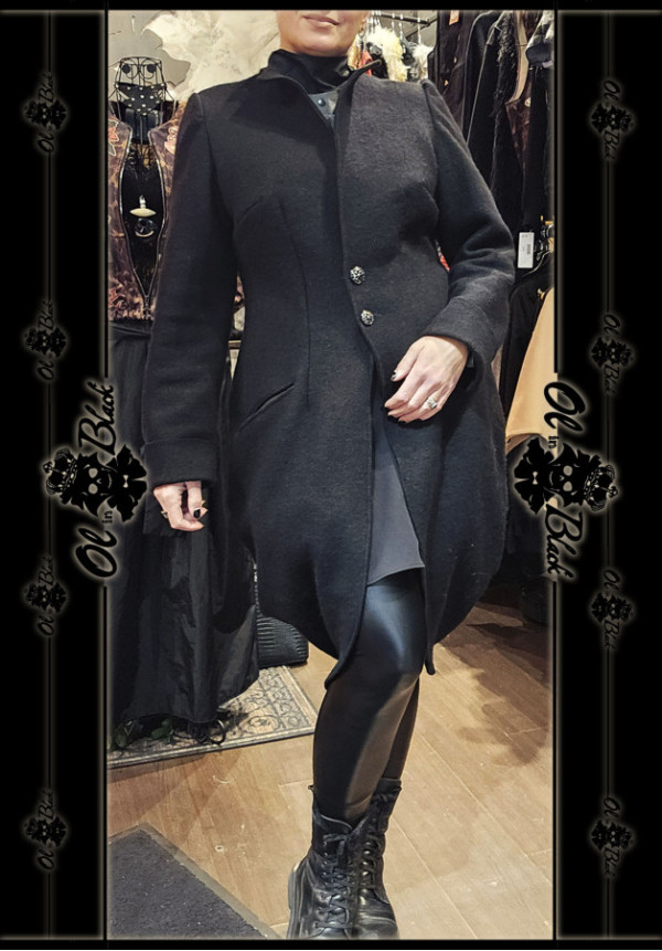 ABRIGO DE PAÑO LANA PURA