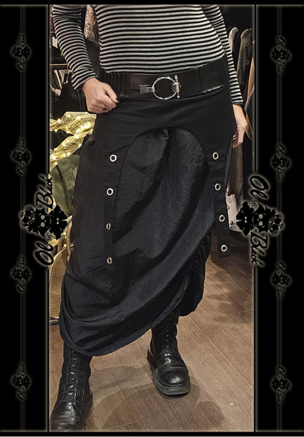 FALDA LARGA DRAP OJALES