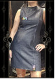 VESTIDO DENIM LOVE + CREMALLERA LATERAL