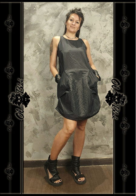 VESTIDO MIDI DRAPEADO