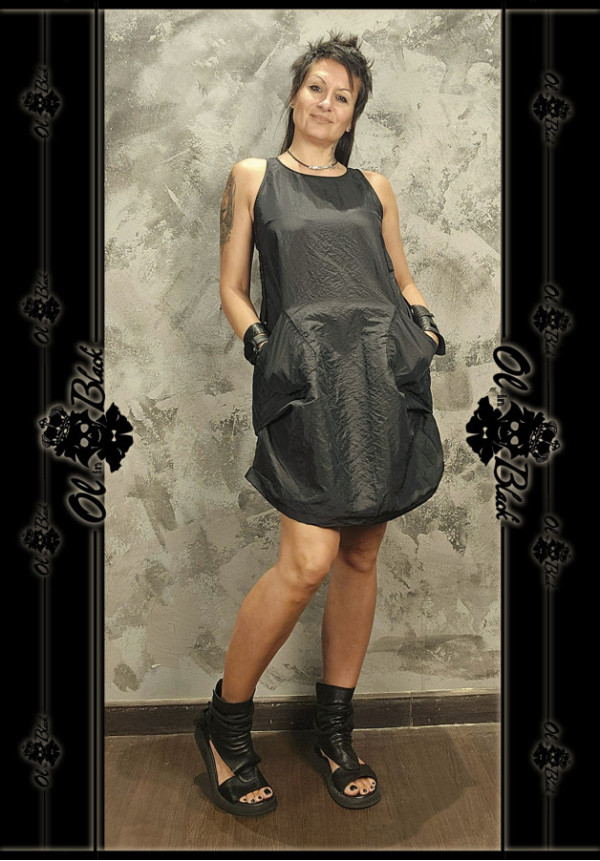 VESTIDO MIDI DRAPEADO
