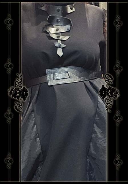 CINTURÓN DE CUERO NEGRO. TU. CINTURÓN DE CUERO NEGRO. TU.