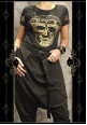 CAMISETA CALAVERA STRASS