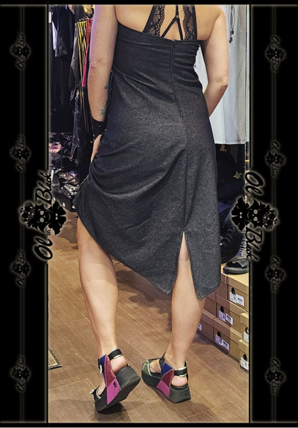 VESTIDO ROMÁNTICO DENIM