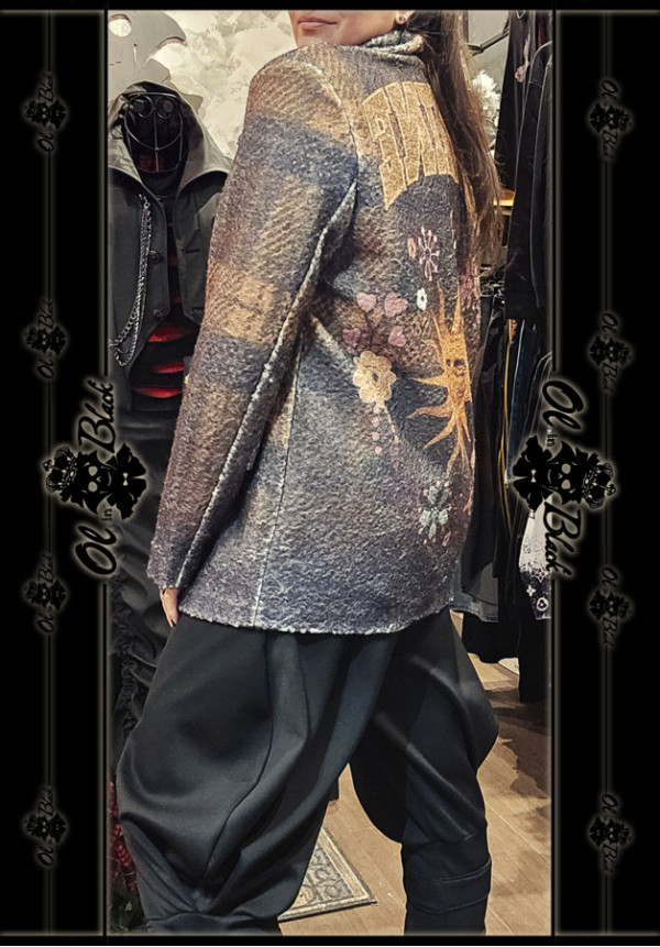 BLAZER ESTAMPADO BOUCLÉ TU