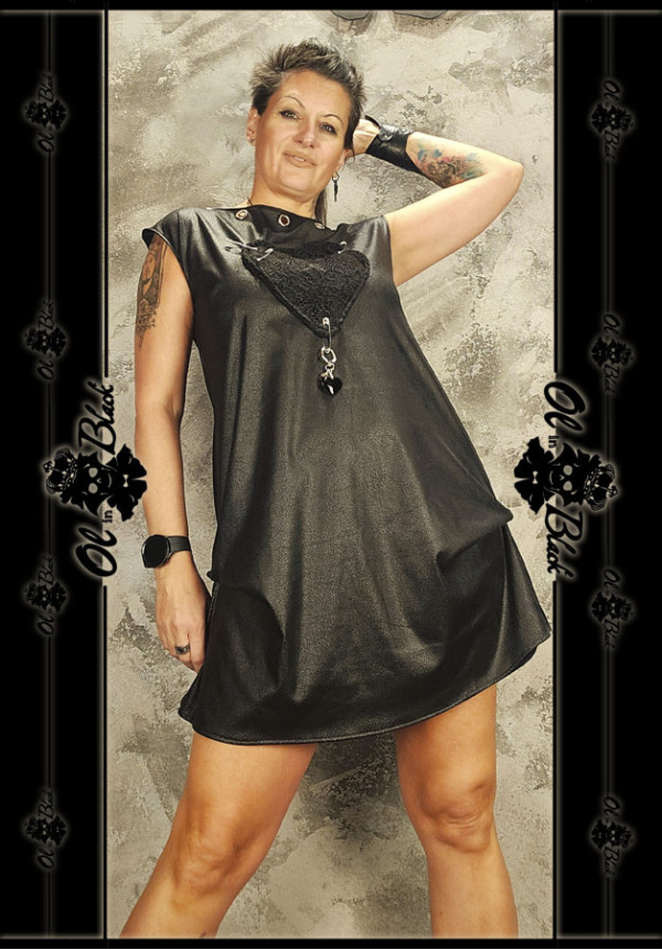 VESTIDO CORAZÓN ENCAJE IMPERDIBLE