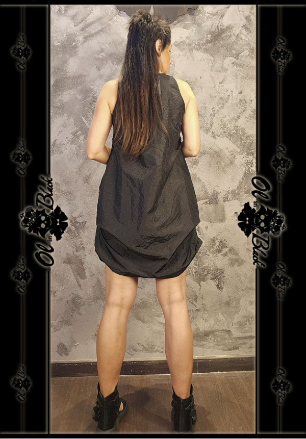 VESTIDO MIDI DRAPEADO