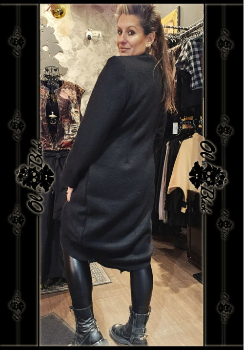 ABRIGO DE PAÑO LANA PURA