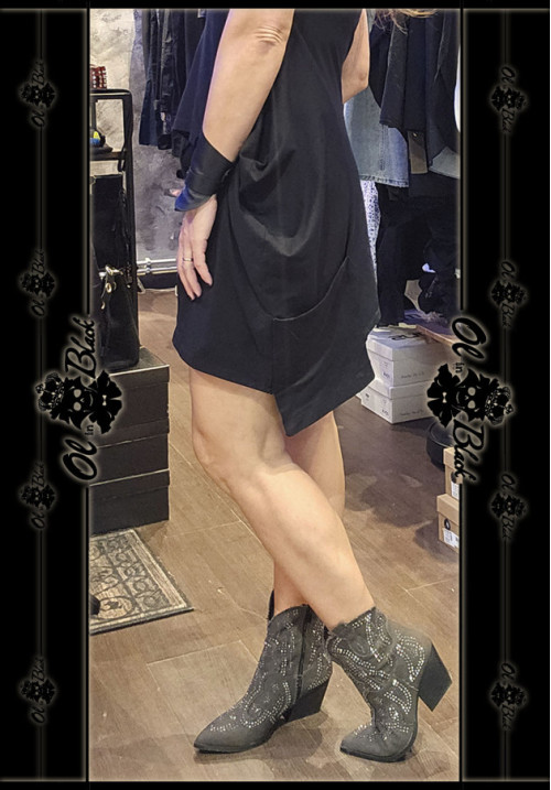 BOTA DENIM STRASS