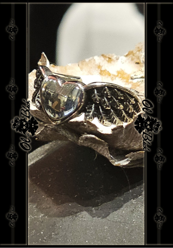 ANILLO CORAZÓN ALADO