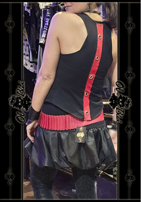 CAMISETA TORN CON OJALES