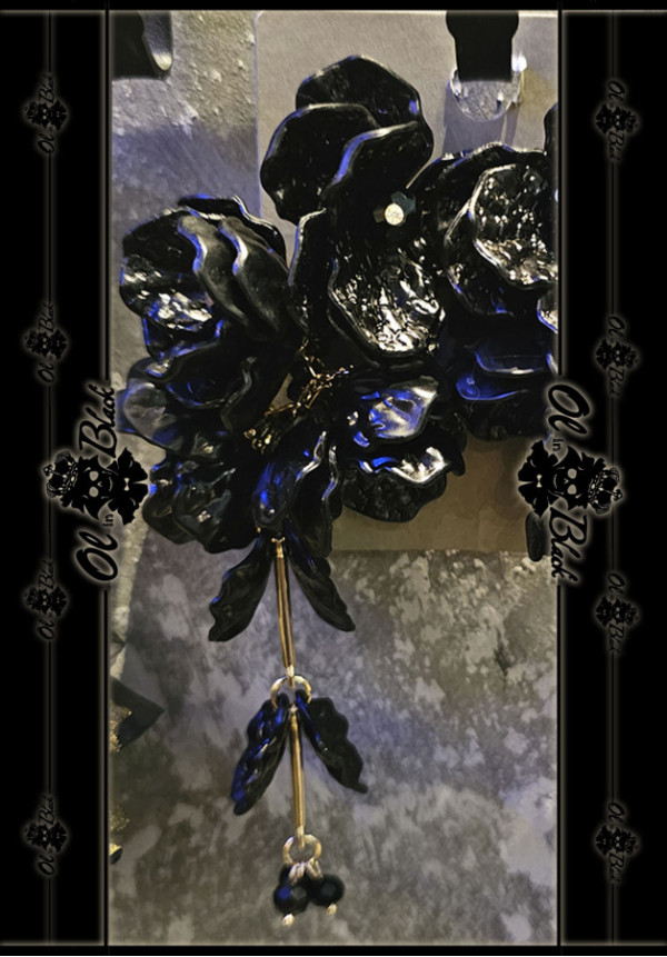 PENDIENTES FLORES RESINA XL