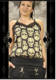 CAMISETA DE TIRANTES MOTIVO CALAVERAS 02 TU