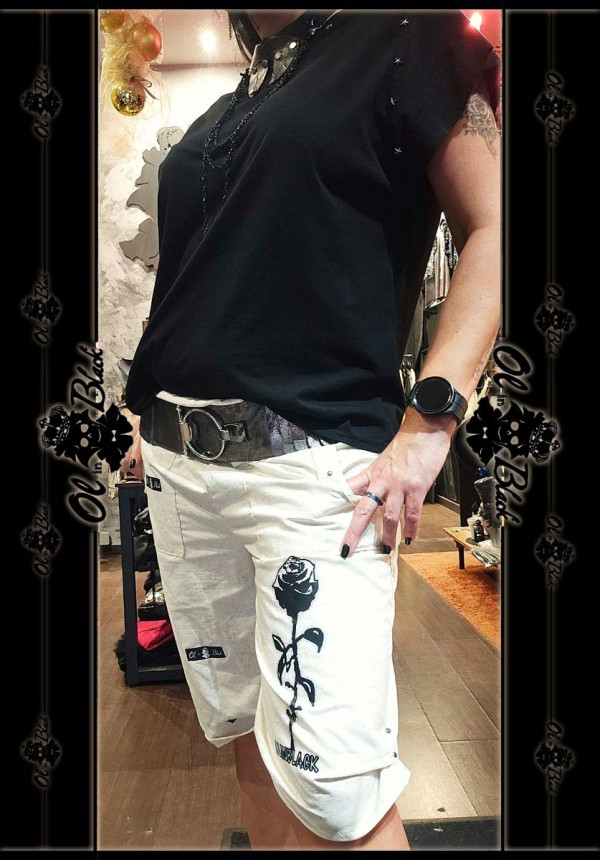 PANTALON RODILLA PIEDRA-ROSA NEGRA