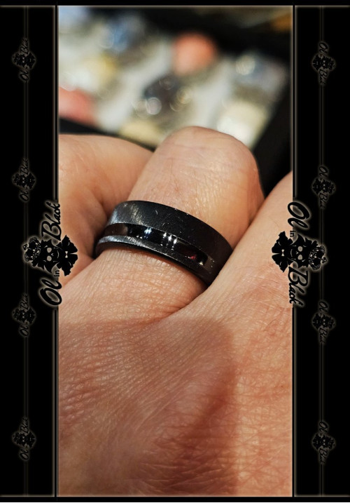 ANILLO NEGRO ACERO INOX1