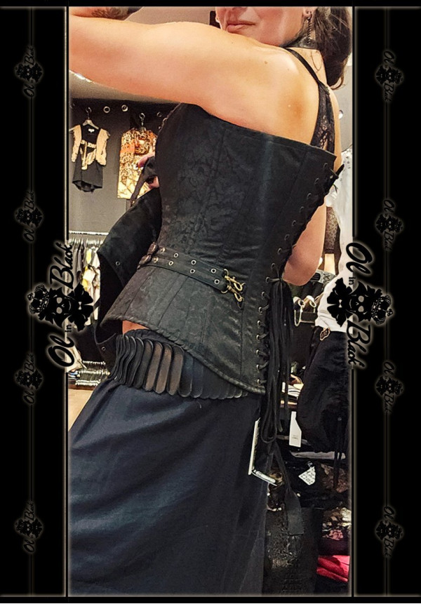 CORSET STEAMUNK CINTURON + BOLERO
