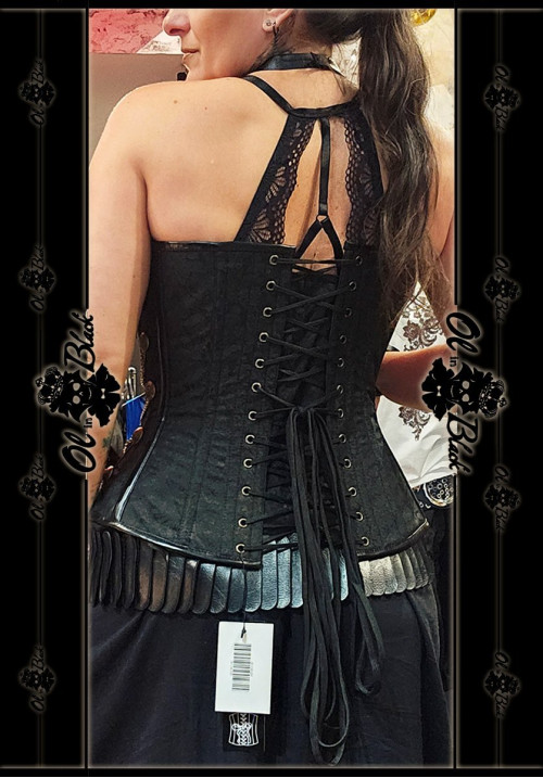 CORSET STEAMPUNK HEBILLAS