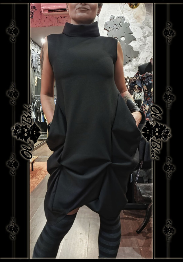 VESTIDO DRAP SIN MANGAS