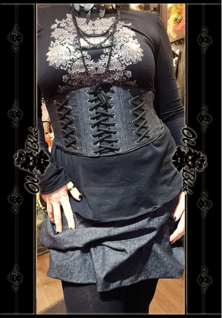 CINTURON DENIM ELÁSTICO