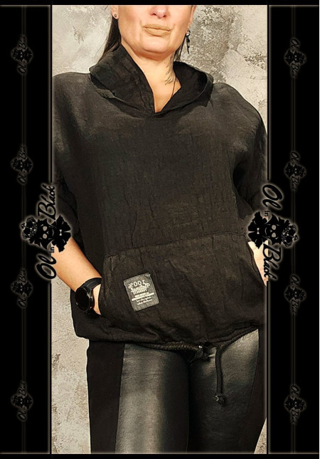 SUDADERA LINO CON CAPUCHA TU