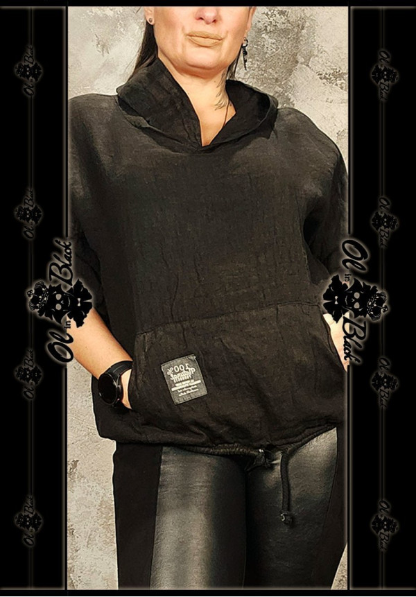 SUDADERA LINO CON CAPUCHA TU