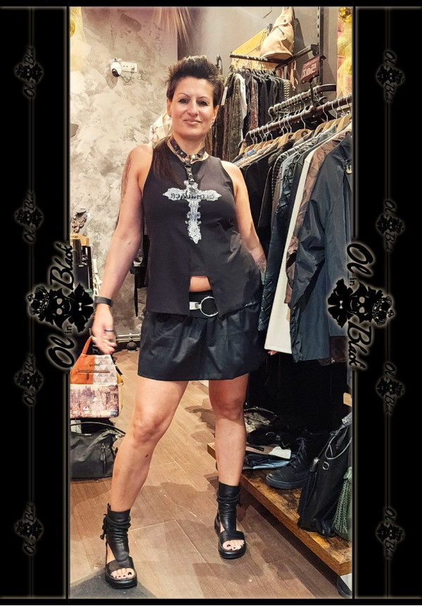 MINIFALDA REVERSIBLE CUADROS