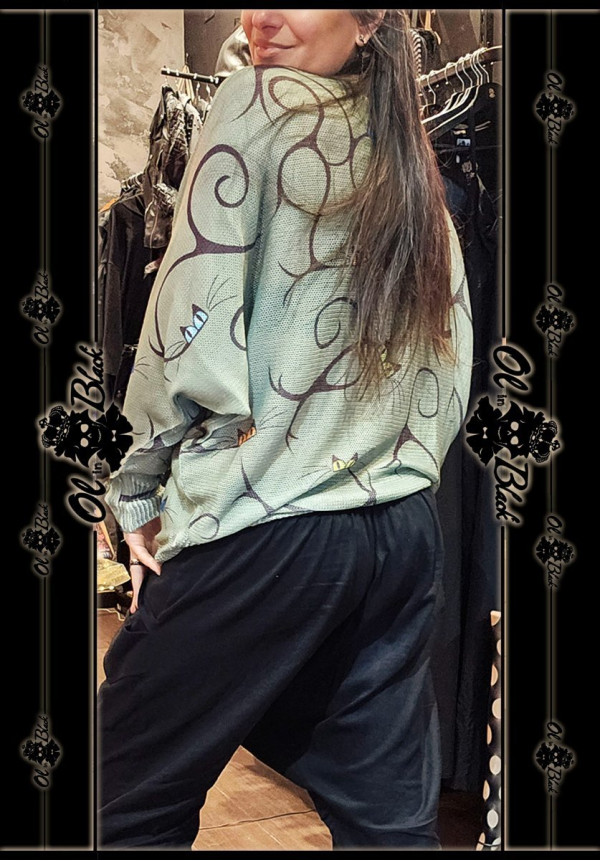 JERSEY FINO MANGA LARGA GATOS