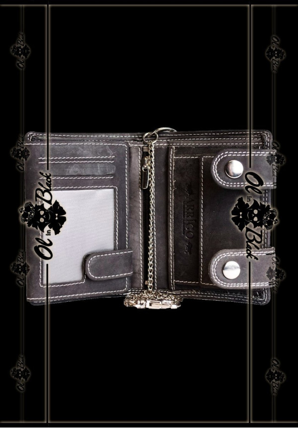 CARTERA RECTANGULAR DE BÚFALO